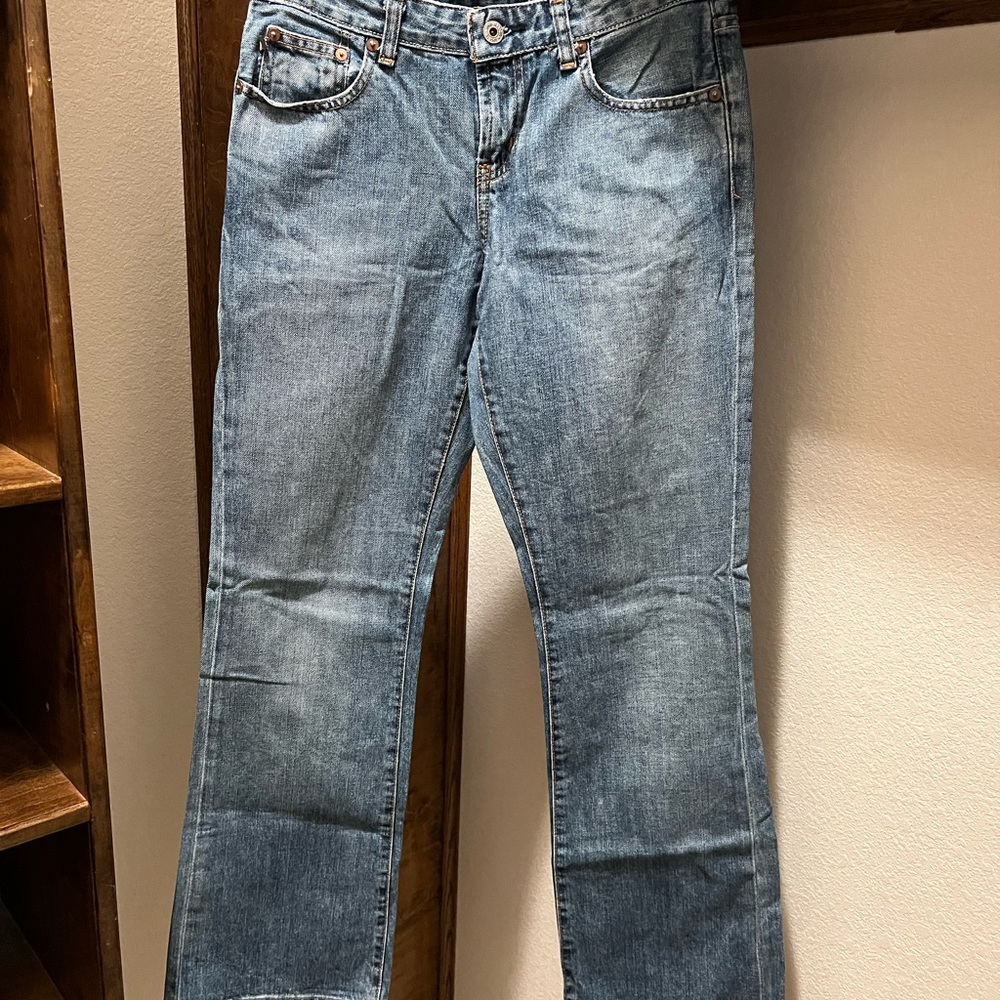 Express Blue Mid Rise Denim